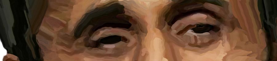 Mahmoud Ahmadinejad painting