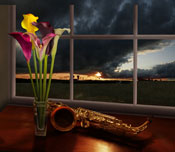 lilies saxophone