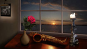 rose saxophone