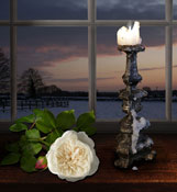 rose candle